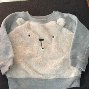 Baby Gap 18-24 months soft and cozy baby polar bear 2 piece set pants and top
